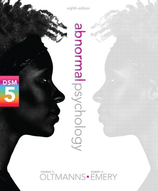 DSM 5 Abnormal Psychology 8th Edition