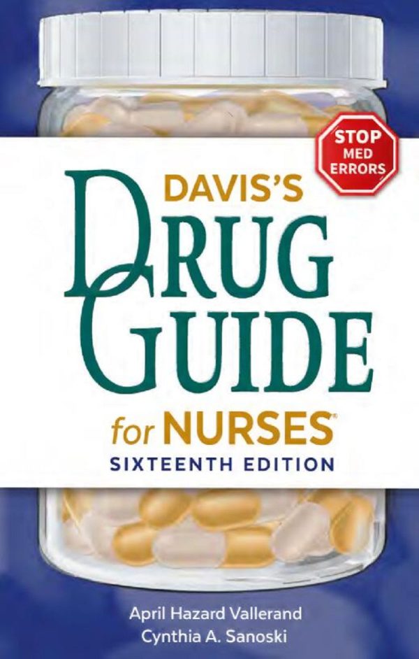 Davis's Drug Guide for Nurses 16th Version