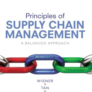 Principles of Supply Chain Management A Balanced Approach 5th Edition