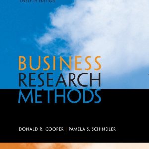 Business Research Methods 12th Edition by Donald R. Cooper