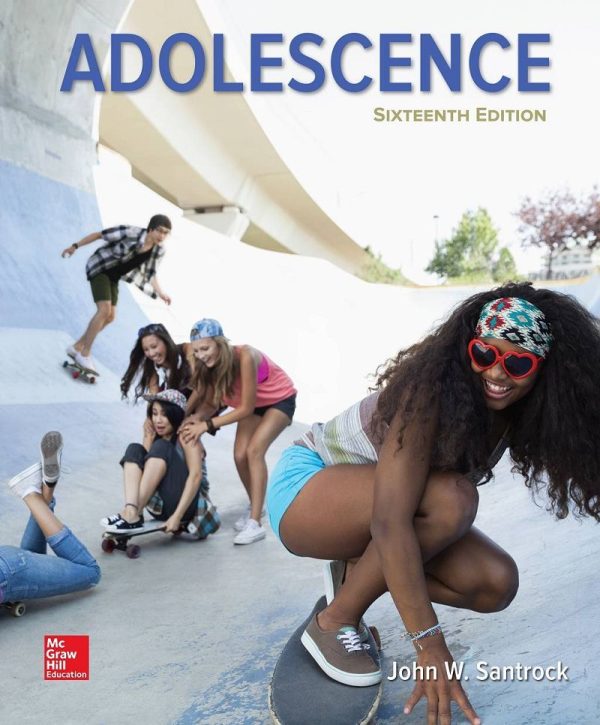 Adolescence Sixteenth 16th Edition by John Santrock