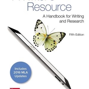 A Writer's Resource A Handbook For Writing and Research MLA 2016 UPDATE 5th Edition