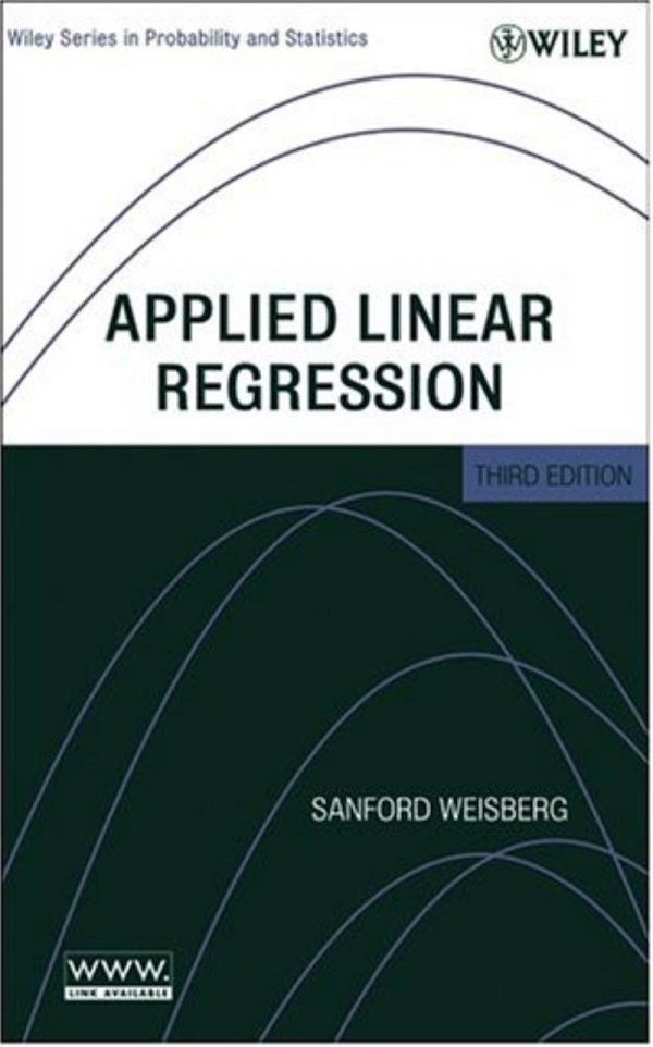 Applied Linear Regression 3rd Weisberg S.