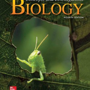 Biology Concepts and Investigations 4e 4th Edtion by Hoefnagels