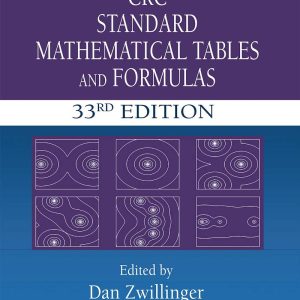 CRC Standard Mathematical Tables and Formulas 33rd Edition by Daniel Zwillinger