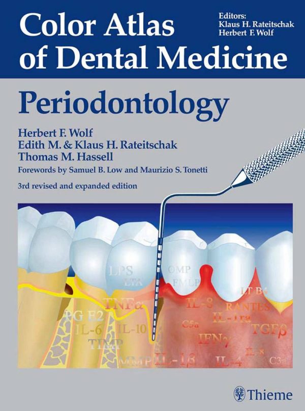 Color Atlas of Dental Medicine Periodontology 3rd Edition by Herbert F. Wolf