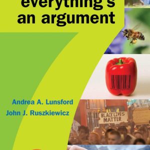Everything's an Argument with 2016 MLA Update 7th Edition