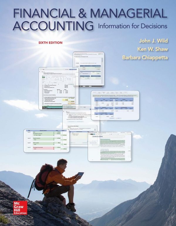 Financial and Managerial Accounting Information for Decisions 6th Edition