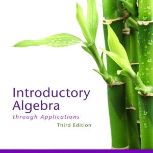 Introductory Algebra 3rd Edition by Akst Geoffrey