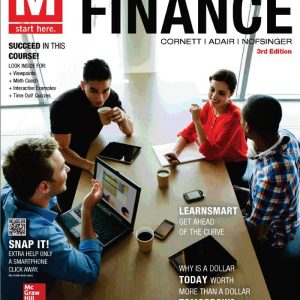M Finance 3rd Edition by Marcia Cornett