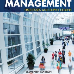Operations Management Processes and Supply Chains 11th Edition
