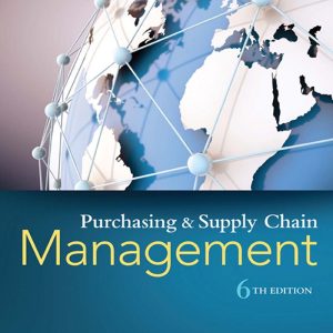 Purchasing & Supply Chain Management 6th Edition