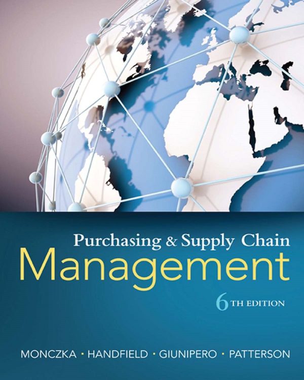 Purchasing & Supply Chain Management 6th Edition