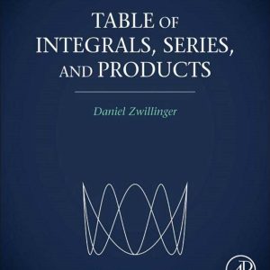 Table of Integrals Series and Products 8th Edition by Daniel Zwillinger