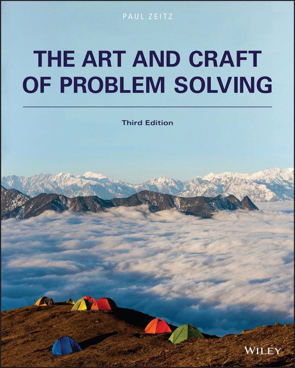 The Art and Craft of Problem Solving 3rd Edition by Paul Zeitz