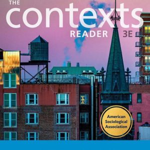 The Contexts Reader 3e 3rd Edition by Syed Ali