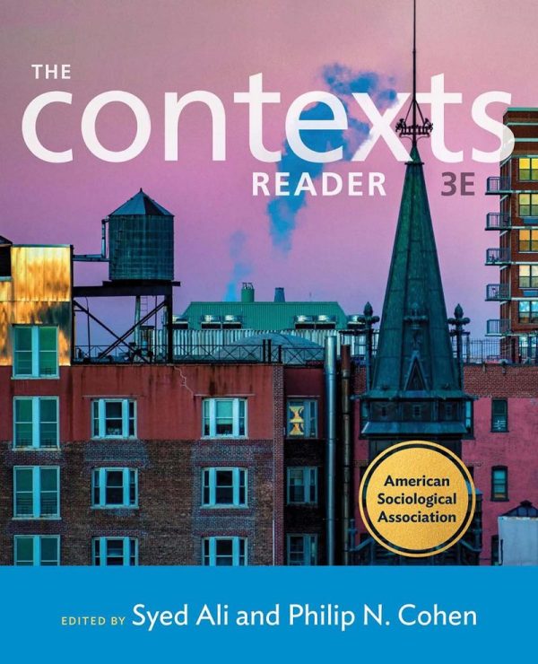 The Contexts Reader 3e 3rd Edition by Syed Ali