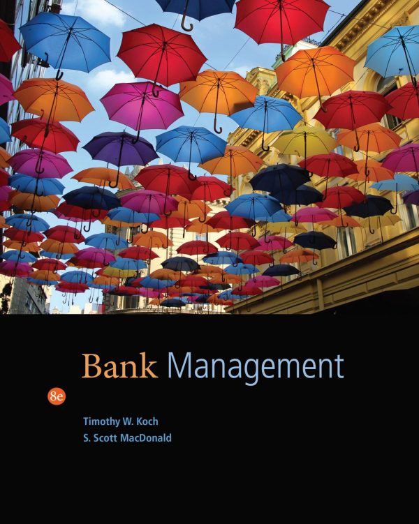 Bank Management 8th by Timothy W. Koch