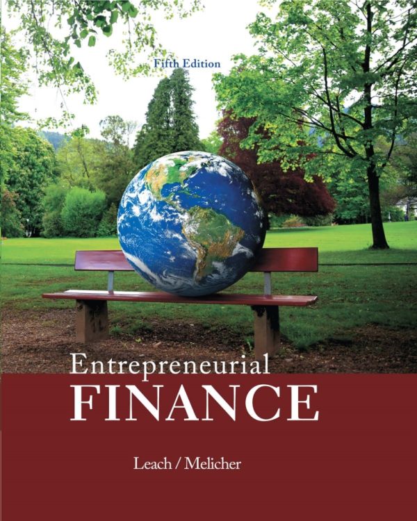 Entrepreneurial Finance 5th edition by Chris Leach