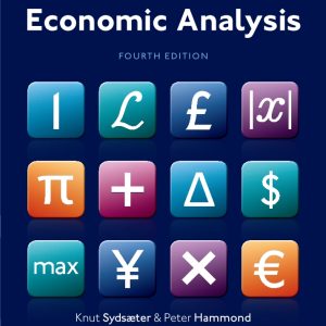Essential Mathematics for Economic Analysis 4th Edition