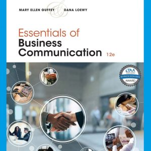 Essentials of Business Communication 12th Edition by Mary Ellen Guffey