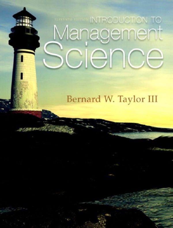 Introduction to Management Science 11th