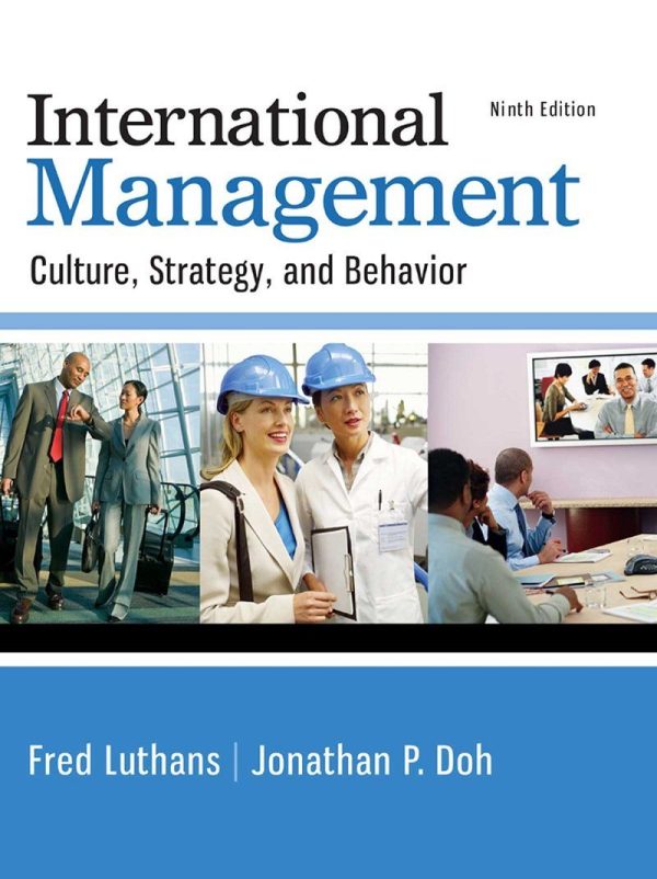 International Management Culture Strategy And Behavior 9th Edition