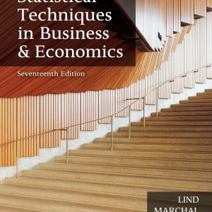 Statistical Techniques in Business & Economics 17th Edition