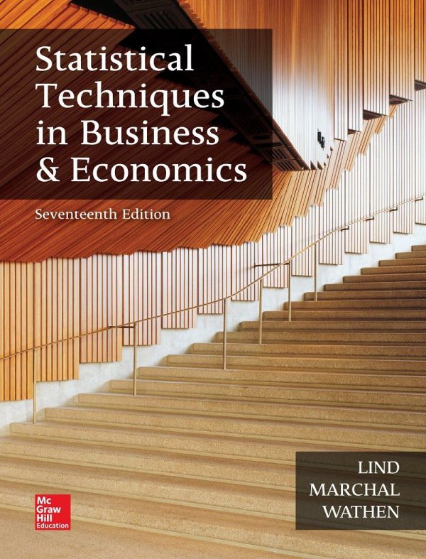 Statistical Techniques in Business & Economics 17th Edition