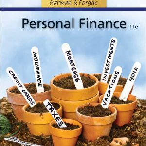 Personal Finance 11th Edition by E. Thomas Garman